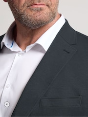 BadRhino Big & Tall Blue Jersey Blazer - Image 5 of 7