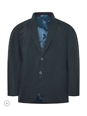 BadRhino Big & Tall Blue Jersey Blazer - Image 6 of 7