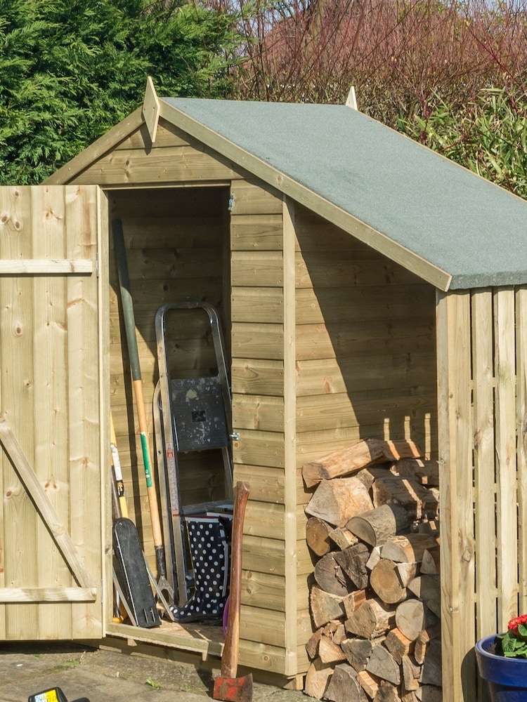 Rowlinson Timber Garden Oxford 4x3 Shed - Image 2 of 2