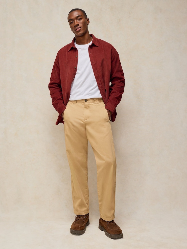 White Stuff Red Griffin Cord Shirt - Image 1 of 6 White Stuff Red Griffin Cord Shirt - Image 1 of 6