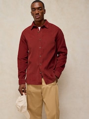 White Stuff Red Griffin Cord Shirt - Image 2 of 6