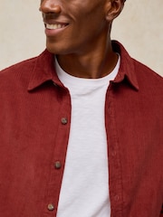 White Stuff Red Griffin Cord Shirt - Image 4 of 6