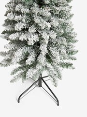 White Snowy Christmas 6ft slim Trees - Image 2 of 2