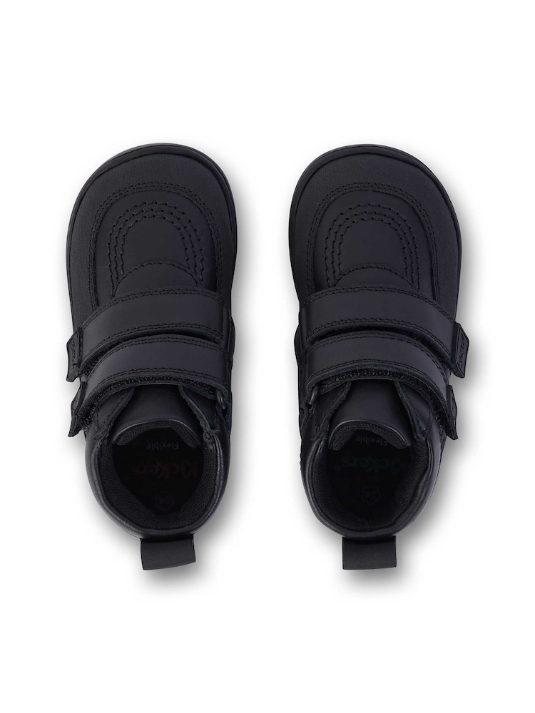 Kickers Black Playflex Hi Vel Boots - Image 5 of 5