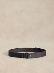 White Stuff Brown Webbing Belt - Image 2 of 3