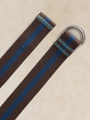 White Stuff Brown Webbing Belt - Image 3 of 3