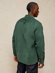 White Stuff Green Griffin Cord Shirt - Image 3 of 6