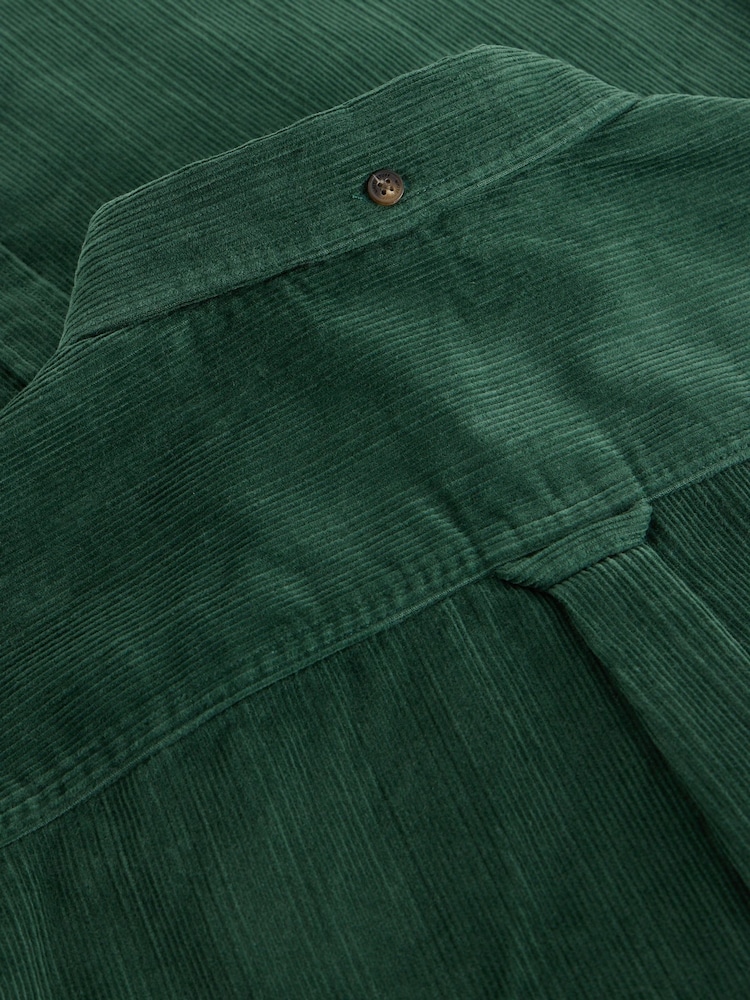 White Stuff Green Griffin Cord Shirt - Image 6 of 6 White Stuff Green Griffin Cord Shirt - Image 6 of 6