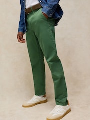 White Stuff Green Sutton Chino Trousers - Image 4 of 6