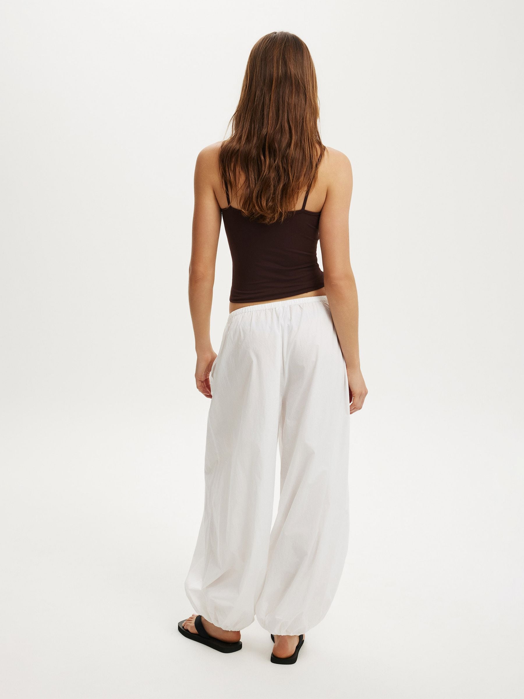 Buy Cotton On White Rio Balloon Trousers from Next USA