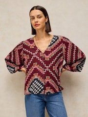 رداء علوي Leena من White Stuff - صورة 4 من 6