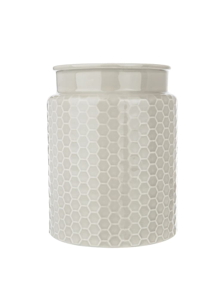 Kitchen Pantry Grey Utensil Holder - Image 1 of 2