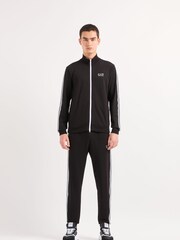 Emporio Armani EA7 7 Lines Zip Through Black Tracksuit - Image 1 of 4
