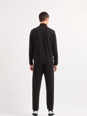 Emporio Armani EA7 7 Lines Zip Through Black Tracksuit - Image 2 of 4