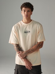 Emporio Armani EA7 Graphic Series Globe Oversized T-Shirt - Image 2 of 4