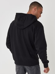 Threadbare Heavyweight Relaxed Fit Cotton Rich Zip Through Hoodie - صورة 3 من 5