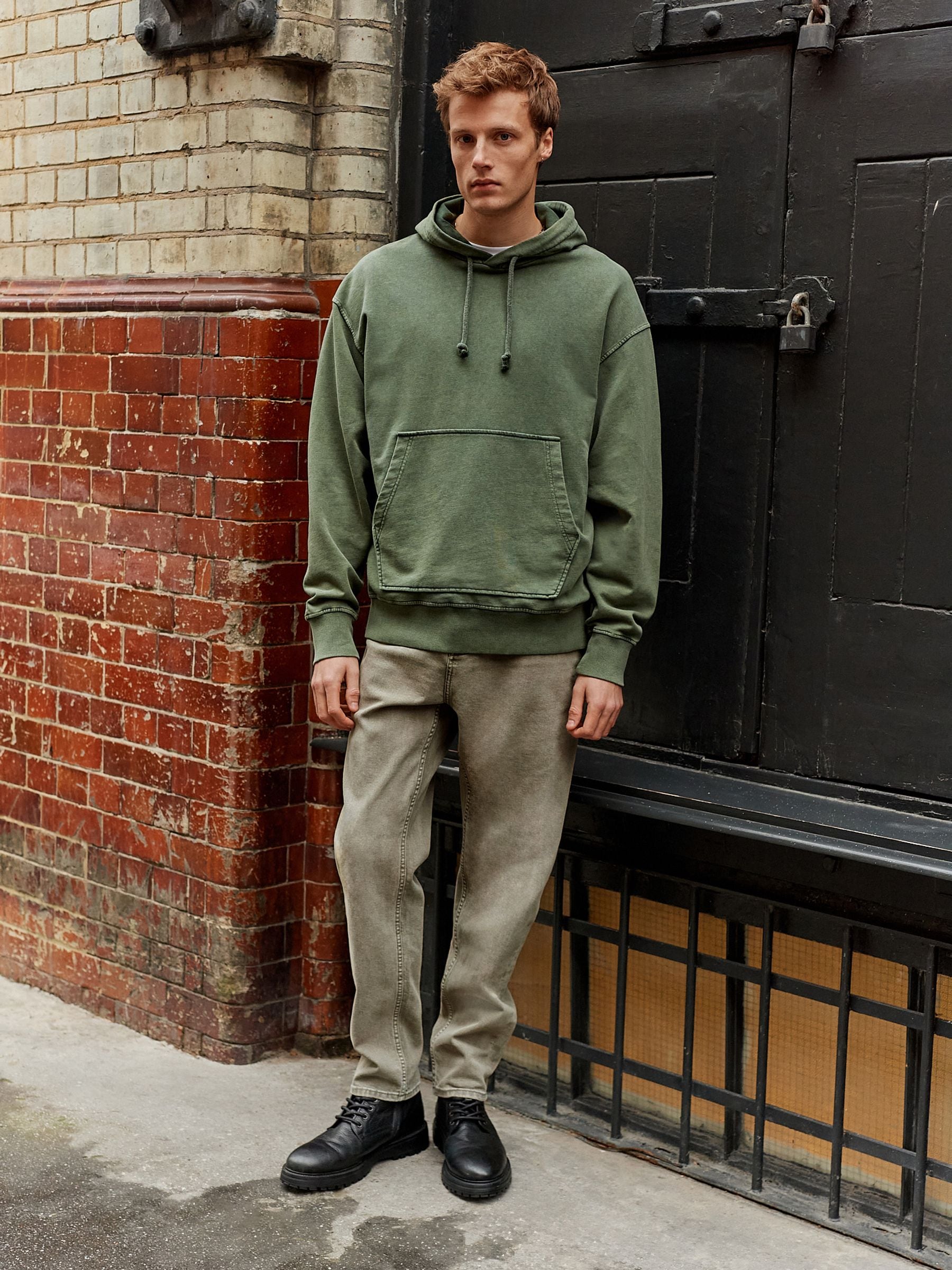 Next green hoodie clearance