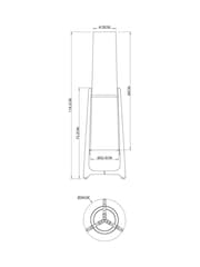 Brass Archer Floor Lamp - Image 5 of 5