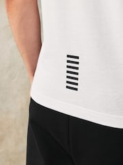 Emporio Armani EA7 Core ID Logo 100% Cotton T-Shirt - Image 4 of 5