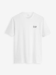 Emporio Armani EA7 Core ID Logo 100% Cotton T-Shirt - Image 5 of 5