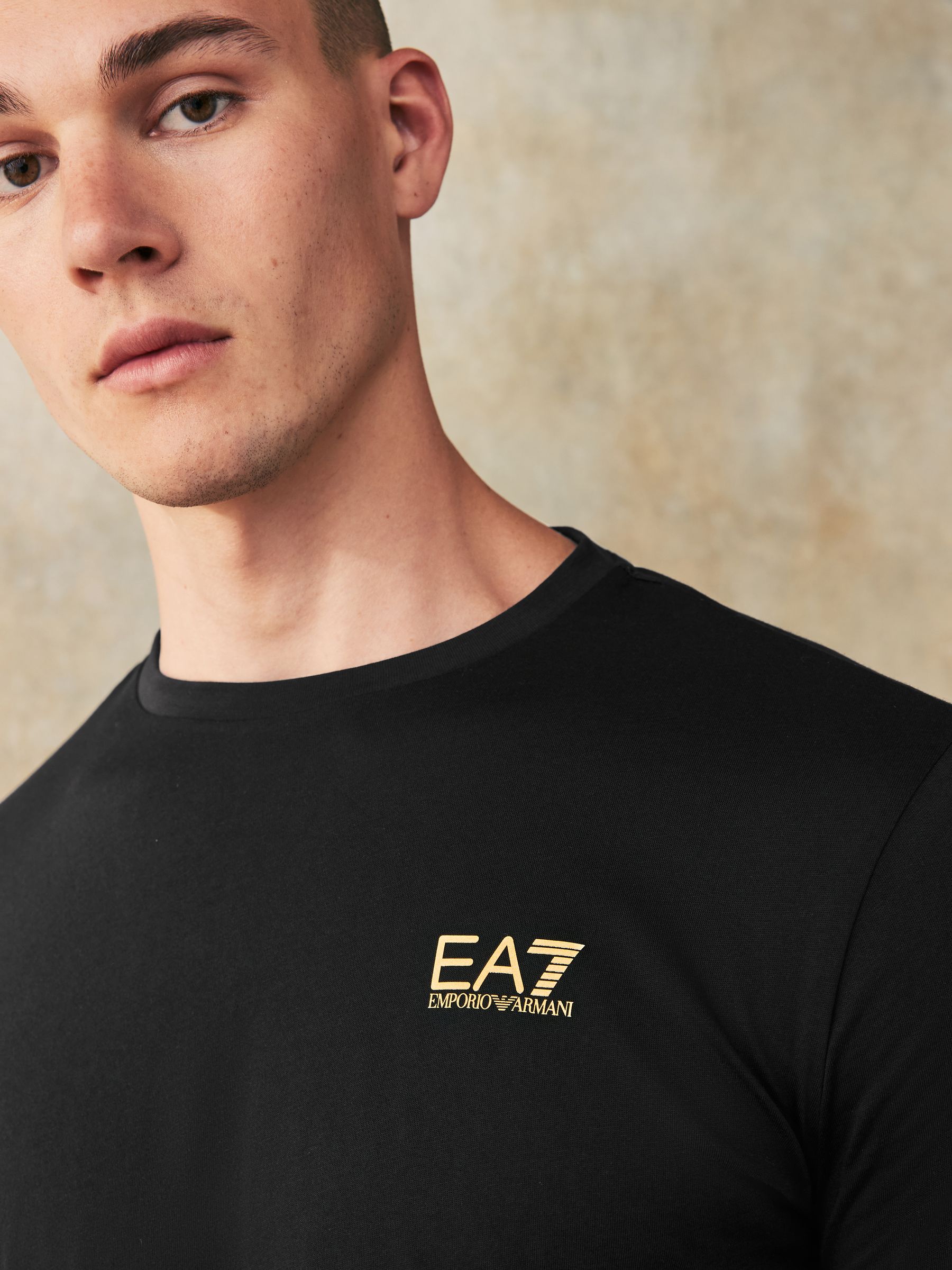 Buy Emporio Armani EA7 Core ID Logo 100% Cotton T-Shirt from