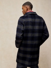 White Stuff Blue Alton Wool Blend Utility Coat - Image 3 of 7