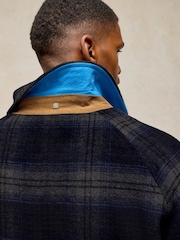 White Stuff Blue Alton Wool Blend Utility Coat - Image 4 of 7