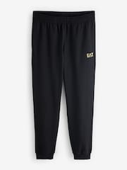 EA7 Black/Gold Core Id Zip Up Hoodie Tracksuit - Image 9 of 9