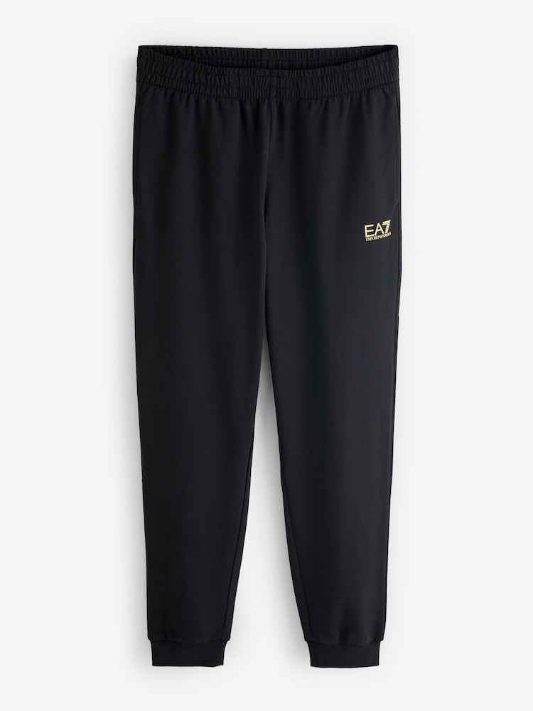 EA7 Black/Gold Core Id Zip Up Hoodie Tracksuit - Image 9 of 9 EA7 Black/Gold Core Id Zip Up Hoodie Tracksuit - Image 9 of 9