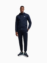 Emporio Armani EA7 Core ID Zip Up Hoodie Tracksuit - Image 1 of 8