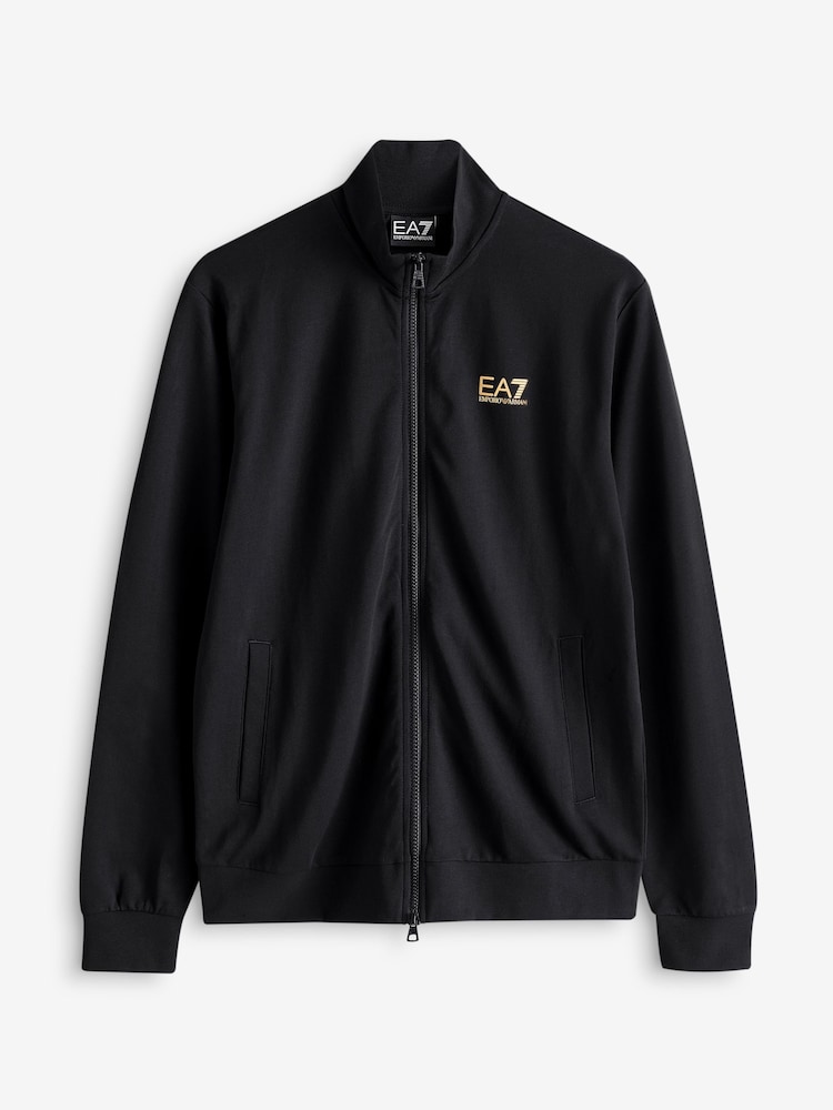 Emporio Armani EA7 Core ID 100% Cotton Tracksuit - Image 8 of 9