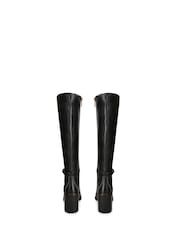 Kurt Geiger London Shoreditch Block Knee High Boots - Image 4 of 4