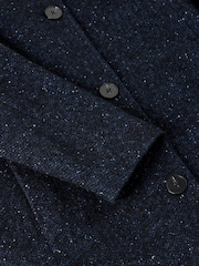 White Stuff Blue Kaia Tweedy Coat - Image 7 of 7