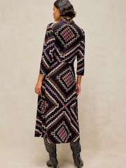 Blå - White Stuff Rua Jersey Dress - Bilde 2 av 6