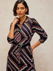 Blå - White Stuff Rua Jersey Dress - Bilde 4 av 6