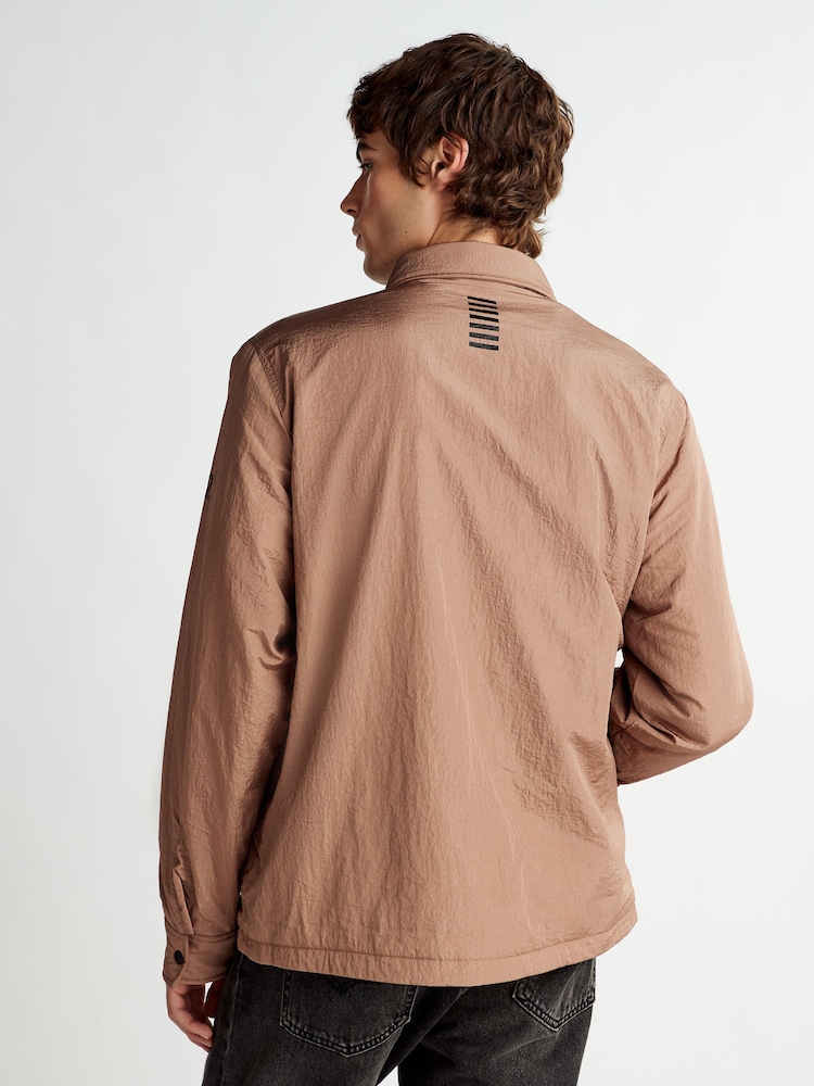 Emporio Armani EA7 Core ID Nylon Overshirt - Image 2 of 6