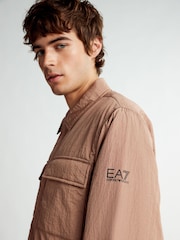 Emporio Armani EA7 Core ID Nylon Overshirt - Image 3 of 6