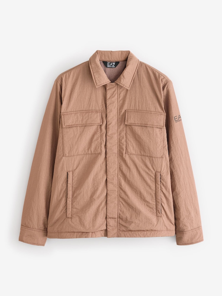 Emporio Armani EA7 Core ID Nylon Overshirt - Image 6 of 6