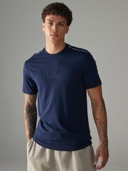Emporio Armani EA7 Logo Series T-Shirt - Image 1 of 5