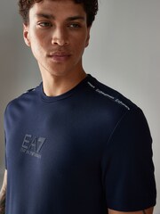 Emporio Armani EA7 Logo Series T-Shirt - Image 3 of 5