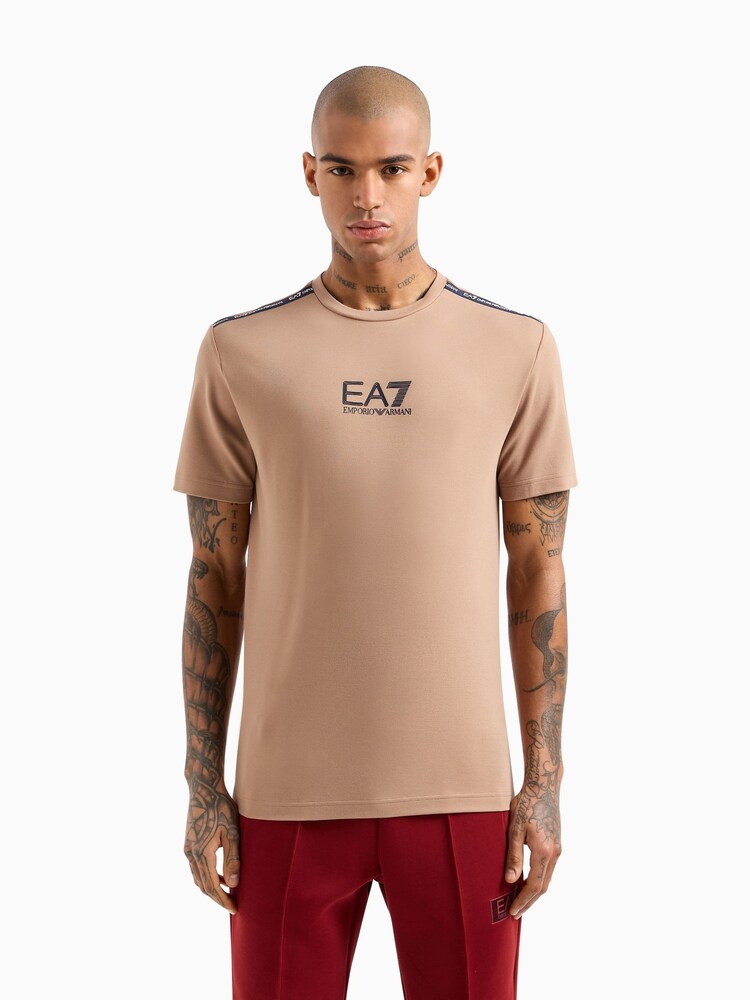 Emporio Armani EA7 Logo Series T-Shirt - Image 1 of 5