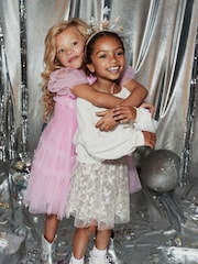 Silver Sequin Skirt (3-16yrs) - Image 2 of 9