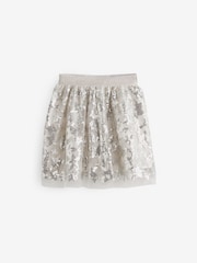 Silver Sequin Skirt (3-16yrs) - Image 9 of 9