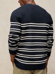 White Stuff Attadale Stripe Henley Jumper - Bild 3 av 6