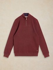 White Stuff Red Attadale Funnel Neck Jumper - Image 5 of 6