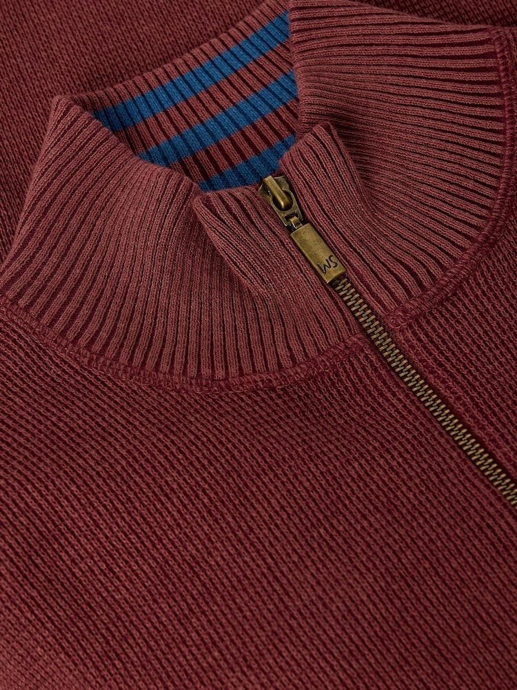 White Stuff Red Attadale Funnel Neck Jumper - Image 6 of 6 White Stuff Red Attadale Funnel Neck Jumper - Image 6 of 6