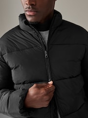 Emporio Armani EA7 Core U Puffer Black Jacket - Image 4 of 5