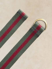 White Stuff Green Webbing Belt - Image 3 of 3