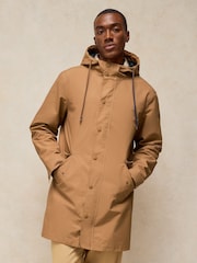 White Stuff Natural Wilton Waterproof Parka - Image 3 of 6