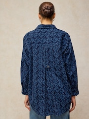 White Stuff Blue Sage Longline Cord Tunic - Image 3 of 6